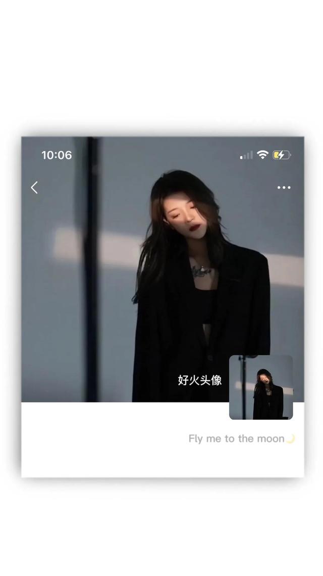 黑色系头像微信，黑色系头像（今天走高冷御姐风#黑色系女生头像）