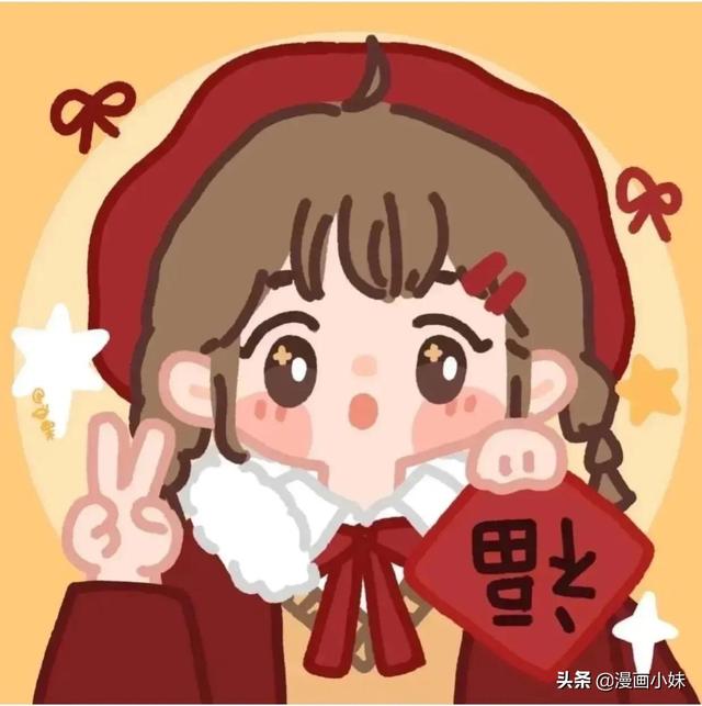 今年最火的闺蜜头像，最近超火闺蜜头像微信（2022新年喜庆好运的闺蜜头像来了）