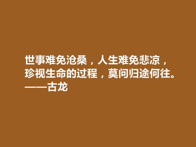 关于浪子的名言名句，关于浪子的词（一代武侠小说天才）