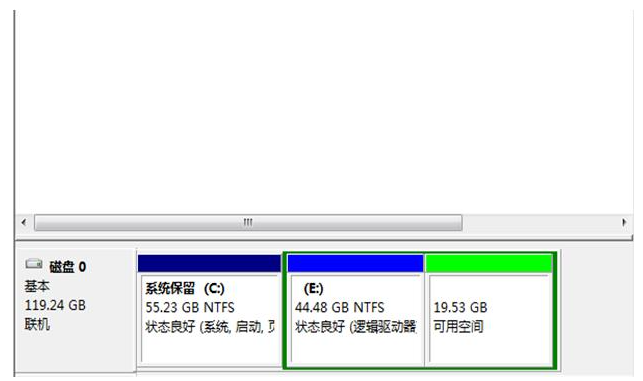 windows7硬盘分区调整c盘，不重装系统扩大c盘
