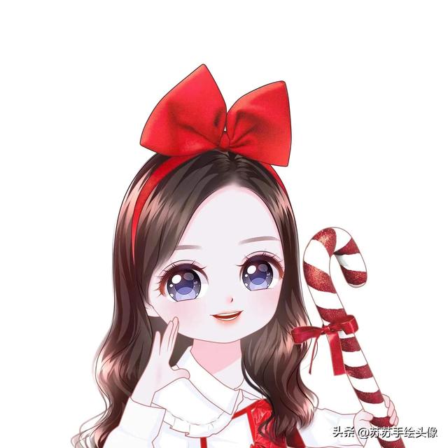 换个头像吧，超萌超可爱的女生卡通头像，八月你好