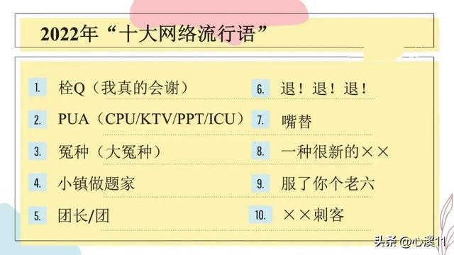 被pua是什么意思梗，被pua 是什么意思（2022年十大网络流梗详解）