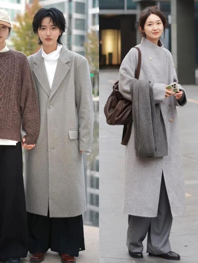 毛呢大衣怎么搭配，中款毛呢大衣怎么搭配（一看就很优雅的呢大衣造型）