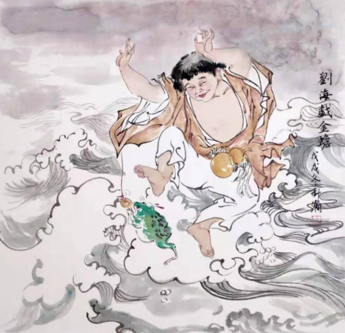 富贵花人形貔貅系列6,俗话说想要家中富