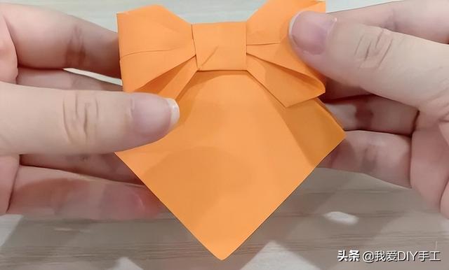 蝴蝶结怎么做简单又漂亮，怎么做好看的蝴蝶结（蝴蝶结折纸怎么折简单又漂亮）