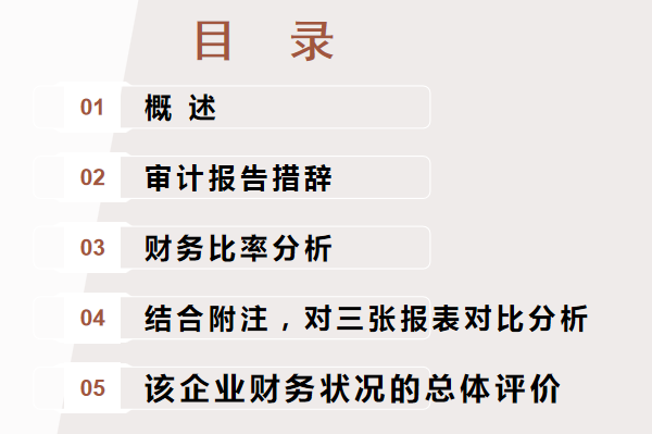 财务报表分析案例ppt（财务经理）