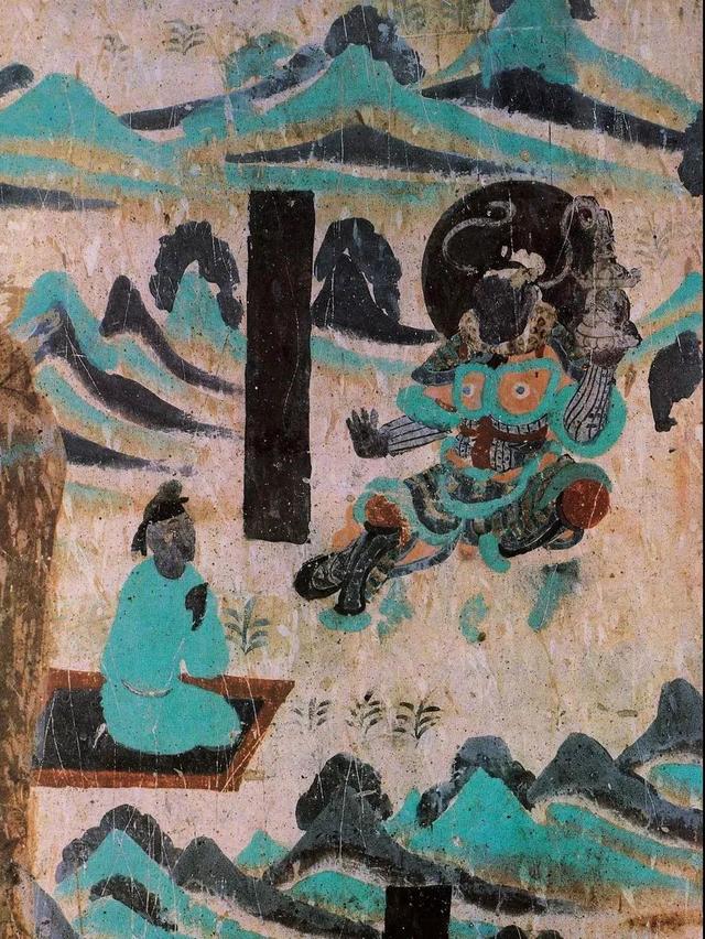 敦煌壁画图片大全，敦煌飞天壁画高清图（敦煌壁画对于中国画坛的影响）