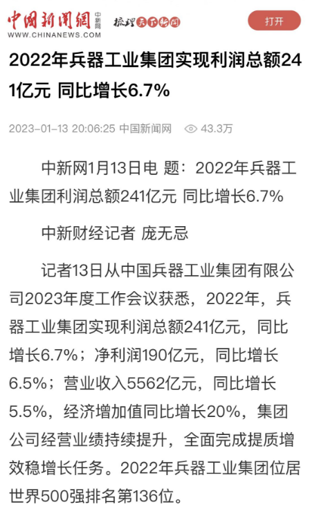 中国兵器工业集团（兵器工业集团2023年度工作会议引发广泛关注）