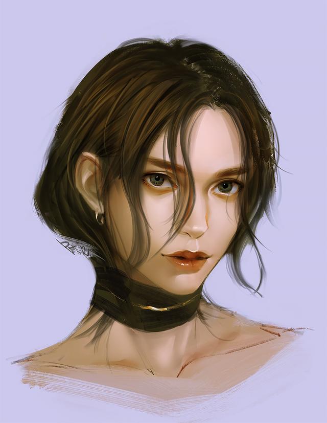 简约高级感头像，简约高清高级感系列微信（凸显简约高级感的手绘头像）