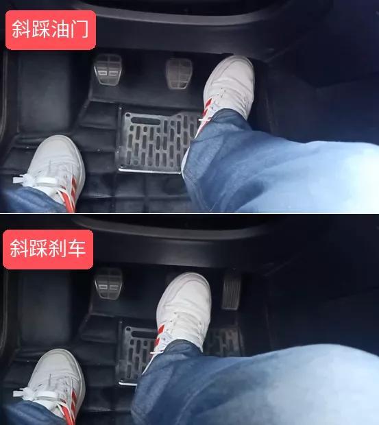 手动挡刹车油门位置，油门和刹车的位置（油门和刹车应该怎么踩）