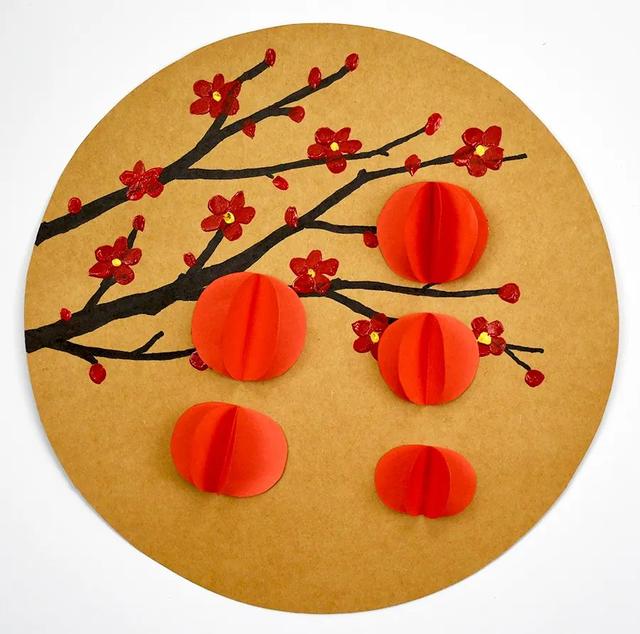 最简单的手工花，制作简单手工花（儿童画教程，幼儿手工课程）