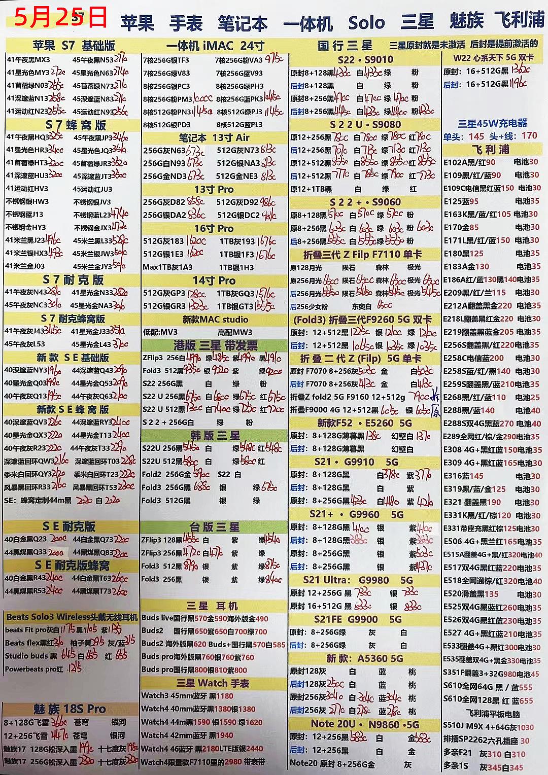 华强北报价单(华强北电脑批发网)