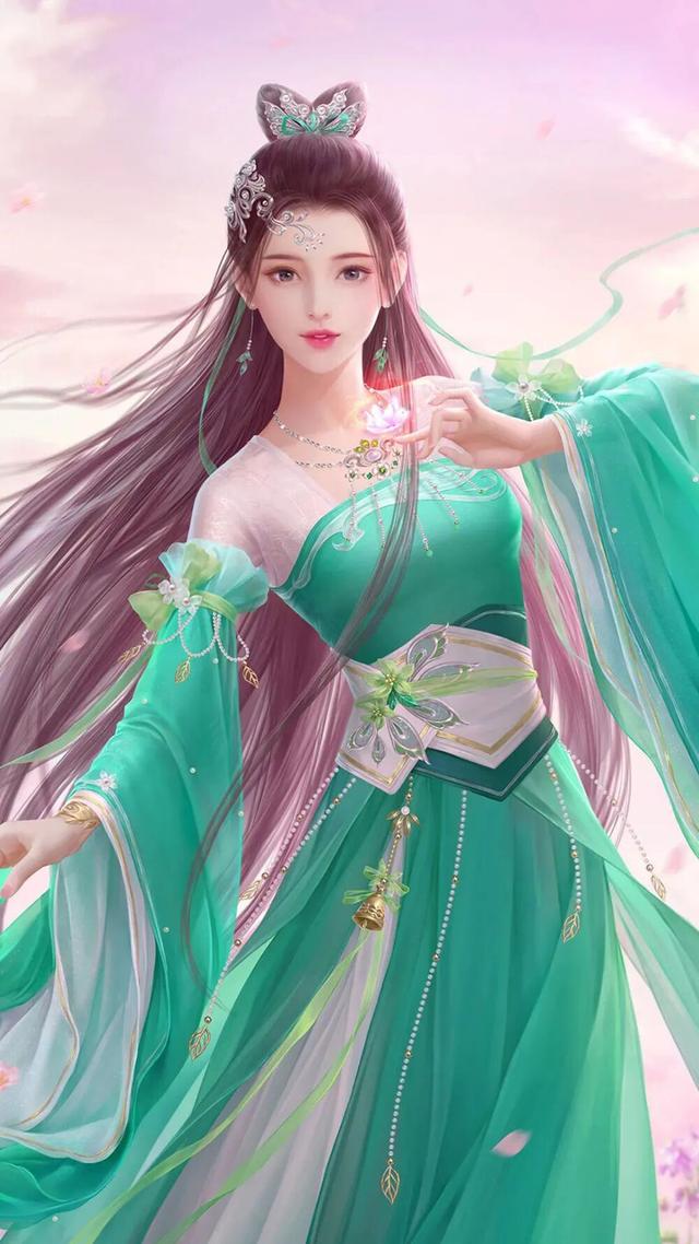 神仙背景图，微信头像，神仙背景图（古风头像壁纸/真的是神仙颜值耶）