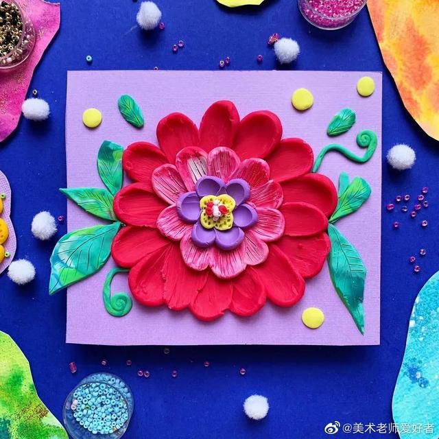 7-12岁儿童手工画，童真动物绘