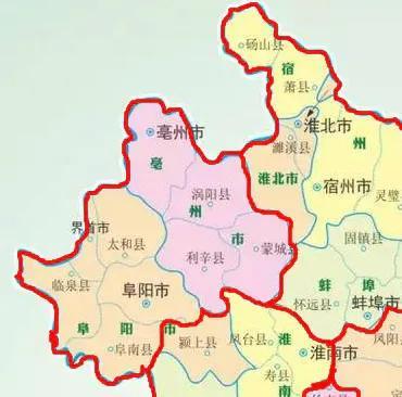 安徽城市面积最新排名，安徽行政区划调整大设想