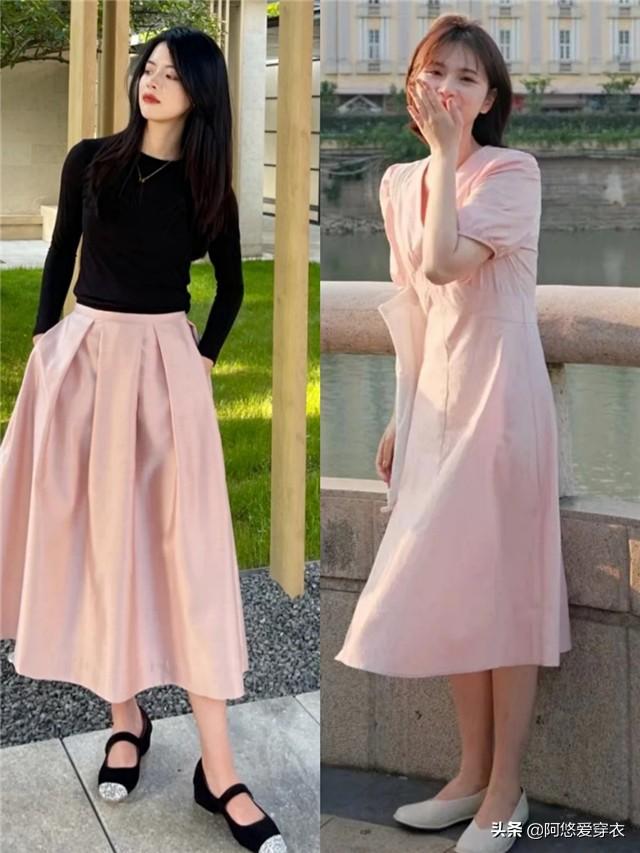 腿粗怎么穿裙子，腿粗的人穿什么裙子（这才是夏天裙子打开的正确方式）