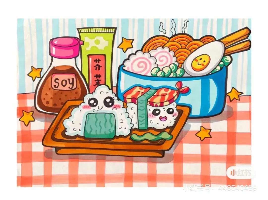 二次元人物简笔画(画动漫人物全身教程)