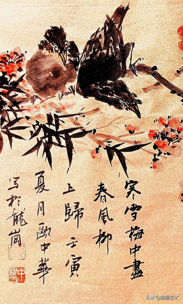 梅花怎么画简单又好看，绘画系列之教你如何画简易梅花（曾为梅花醉似泥）