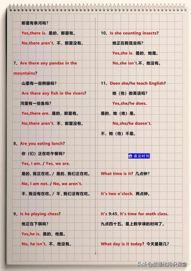 小学英语句子，小学英语句子汇总大全（小学英语——常考句型12大类+常考10组语法知识点）