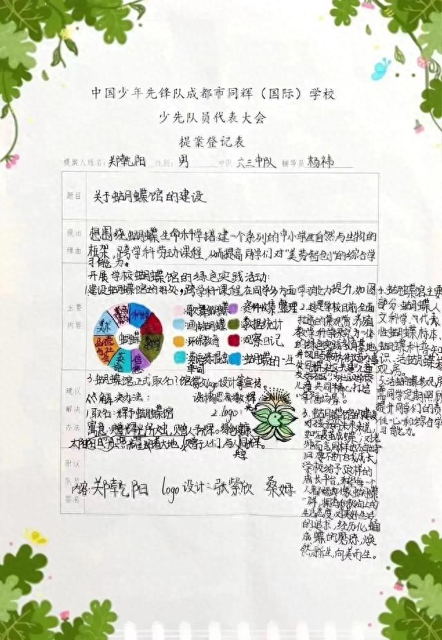 成都市最大校内蝴蝶生态博物馆亮相