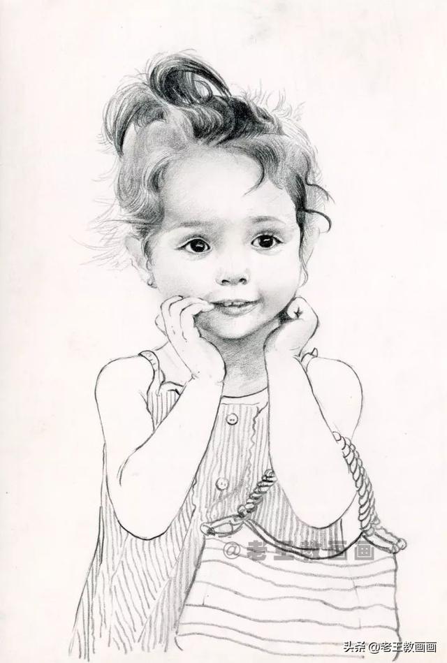 眼睛怎么画简单又漂亮，公主眼睛怎么画简单又漂亮（教你画一幅女孩肖像画）