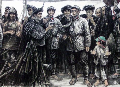 小叶丹后人，因彝海结盟，小叶苦丁茶的作用与功效（叶家30多人为她送行）