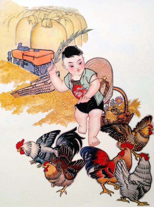 建国七十周年画，建国70周年（20张70年代怀旧挂画欣赏）