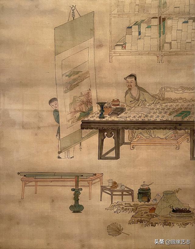 中国历史人物画像，中国历史人物画像大全（清代名家肖像画中的行乐图）