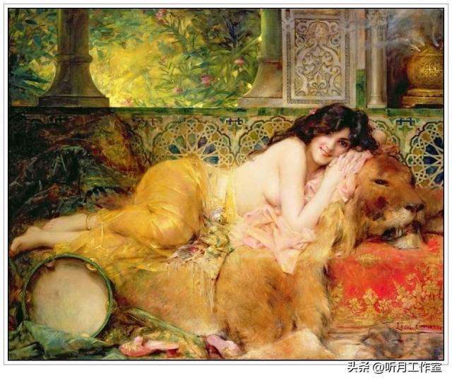 世界人物肖像名画，世界人物名画（十九世纪法国学院派著名画家科莫四十三幅传世世界名画赏析）