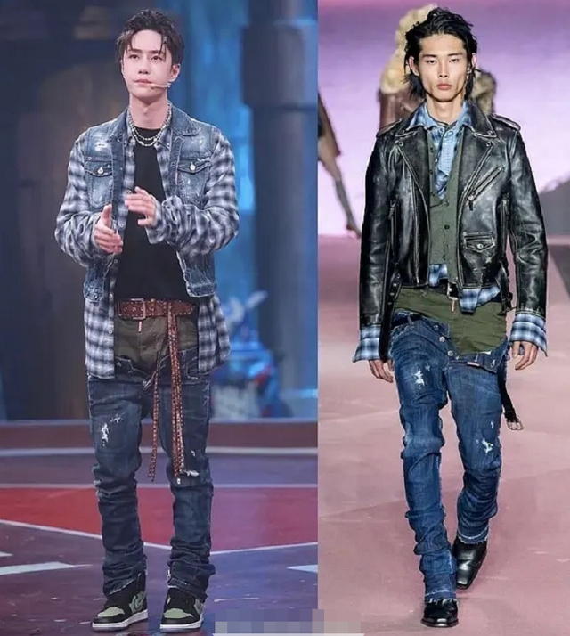 男星女装造型有多美，王一博《街舞5》穿女装