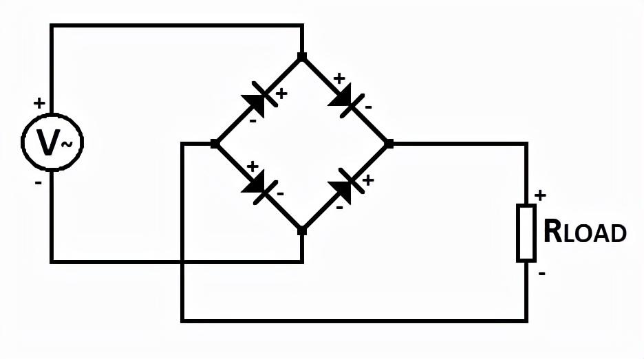 全波橋式整流電路