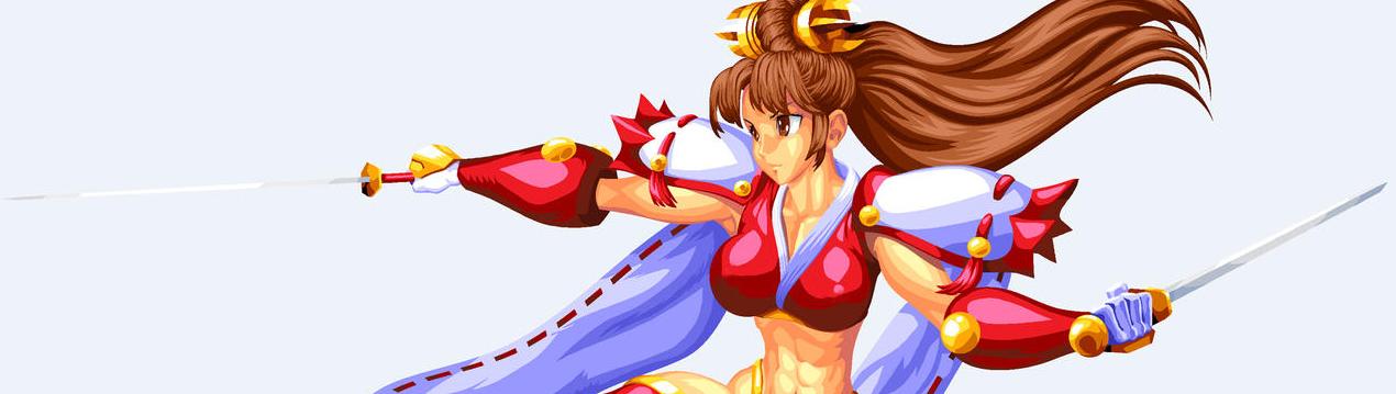 格斗游戏重点培养的女格斗家,公司倒闭依然活跃在同人区