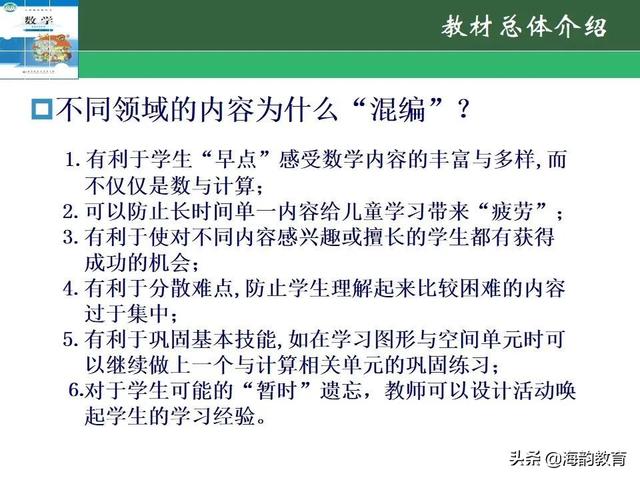 下的小学数学教材解读，“结构化视角”（海韵教育丨北师大版小学数学五年级）
