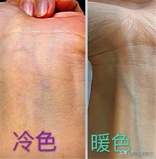 血管颜色判断肤色，判断肤色的方法（选对了“整容级”好看）