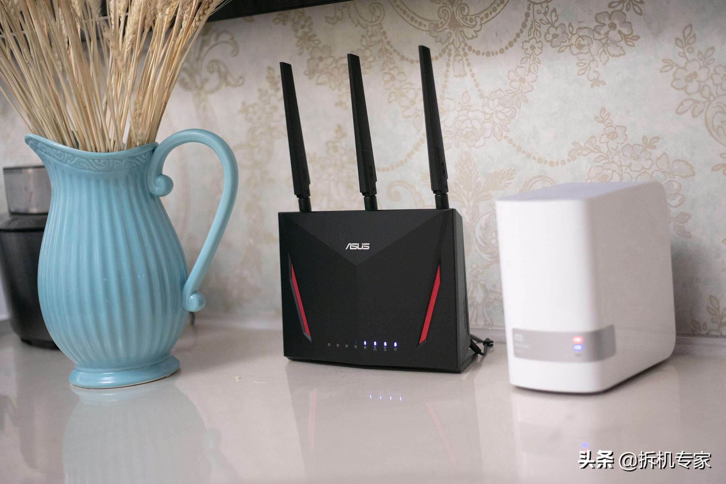 华硕ac86u mesh组网配置教程，5G全屋覆盖+无缝漫游—AC86U