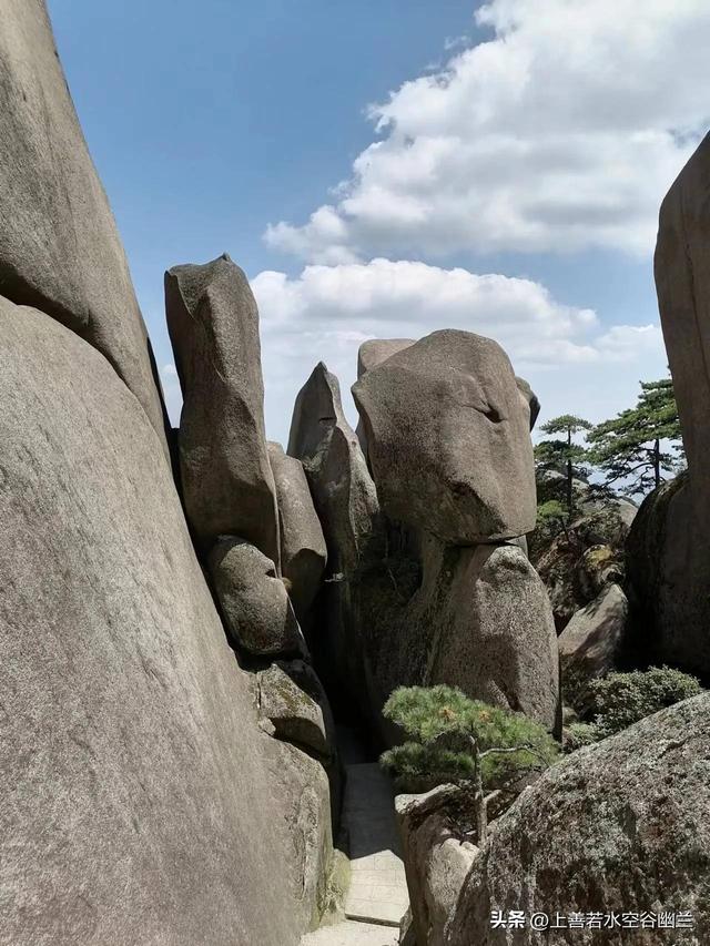 安庆天柱山一日游攻略图，一品天柱山，一眼是千年
