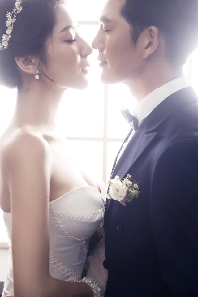 杭州婚纱摄影旅拍，韩式婚纱照新娘妆容只需4点，清新甜美超耐看
