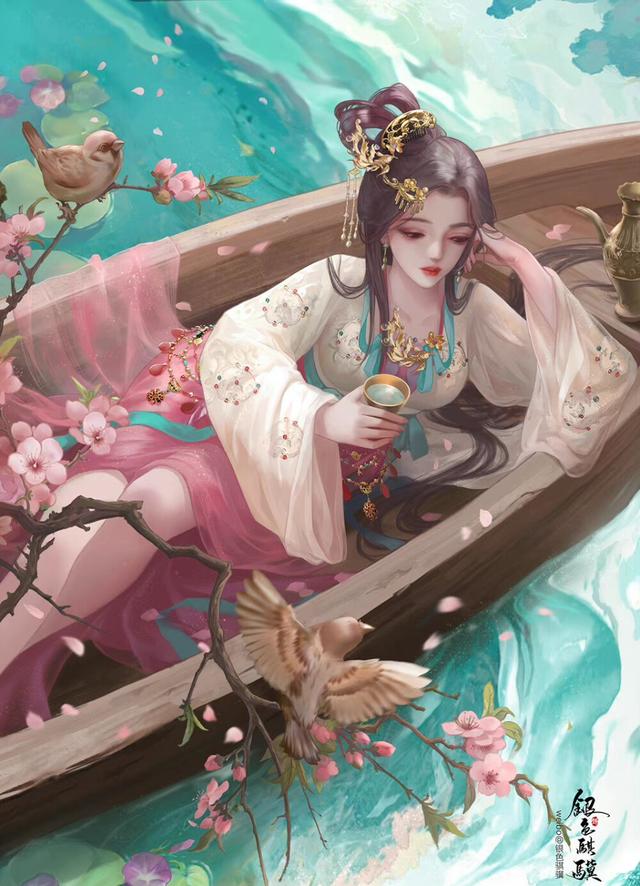 神仙背景图，微信头像，神仙背景图（古风头像壁纸/真的是神仙颜值耶）