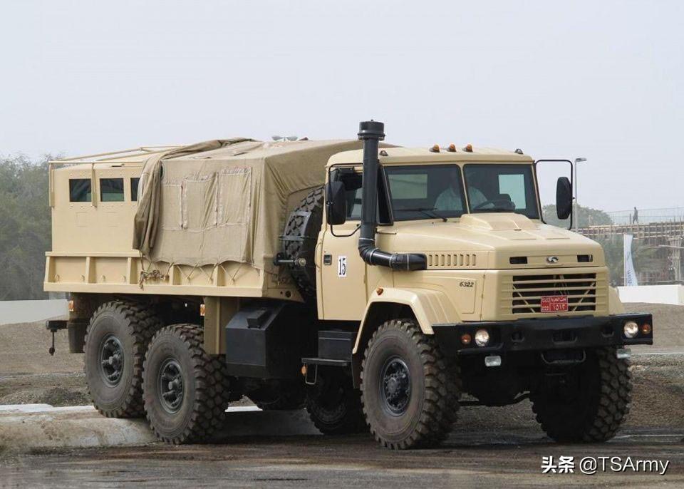11,克拉斯-225型 6×6多用途卡车