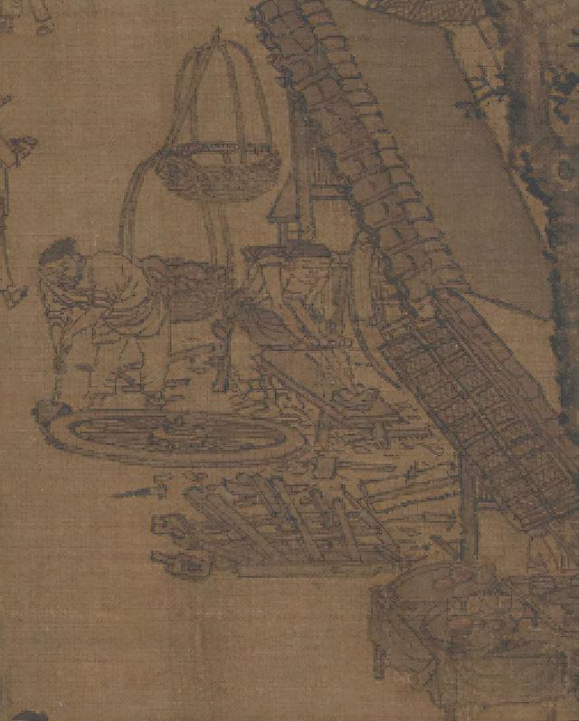 清明上河图鉴赏，清明上河图作者是谁是哪个朝代的（《清明上河图》100个高清细节欣赏）