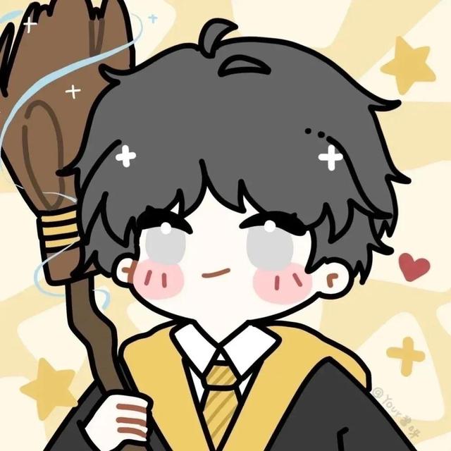 哈利波特q版图片，Q版哈利波特团头/多人微信（，头像，The）