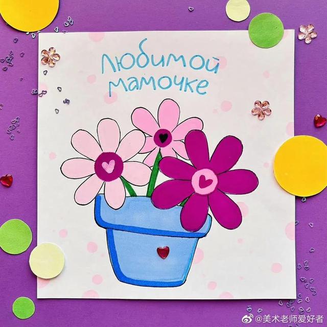 7-12岁儿童手工画，童真动物绘