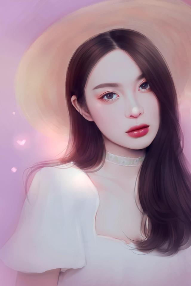 唯美的女神头像，微信，唯美的女神头像（手绘清新女生微信头像）