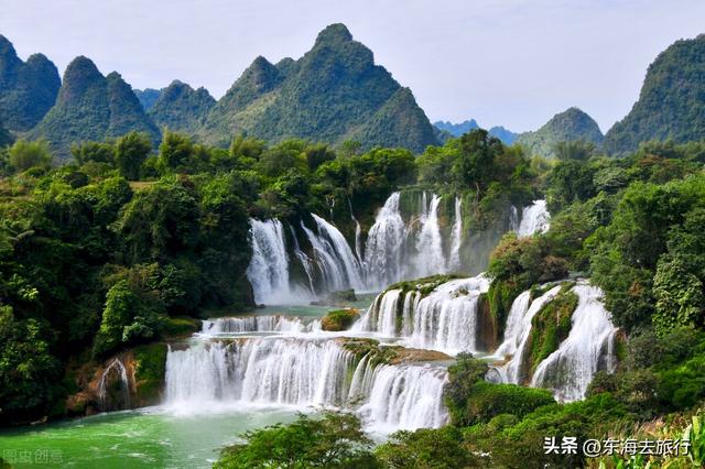 中国十大瀑布，我国最壮观的五大瀑布