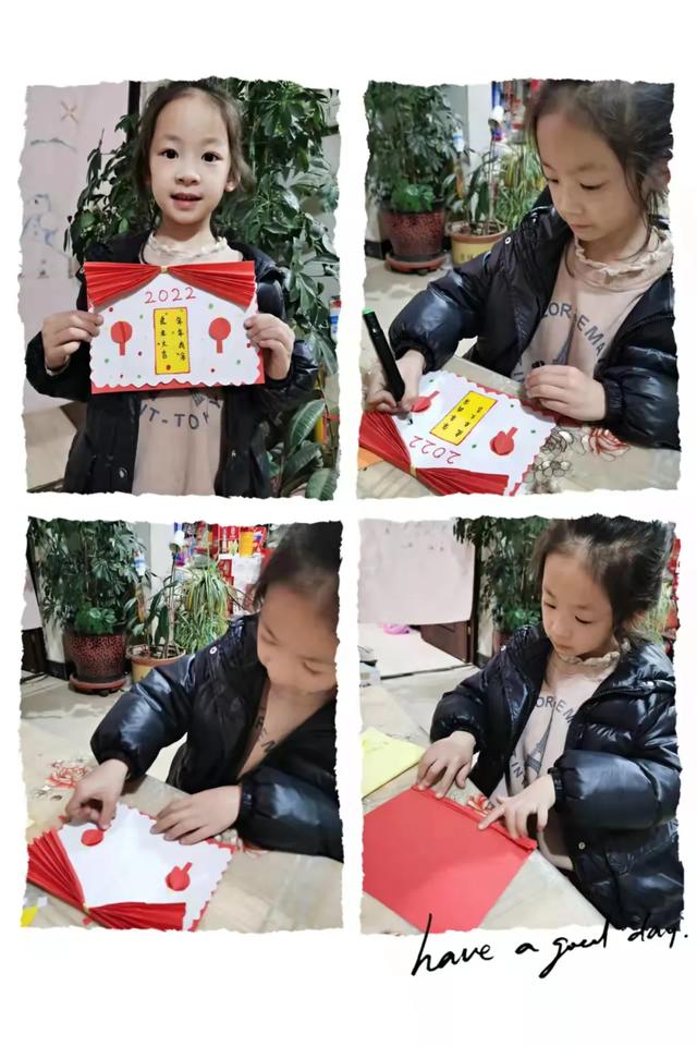 新年贺卡制作简单方法，新年贺卡制作简单方法大全（巧手做贺卡——育红小学“我们的节日·春节”系列活动之新年贺卡秀）