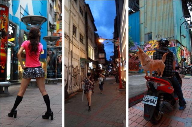 台北，男男女女恋爱的彩色西门町