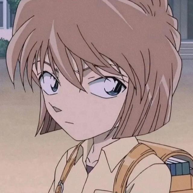 名侦探柯南里面的小哀头像，100张灰原哀头像合集