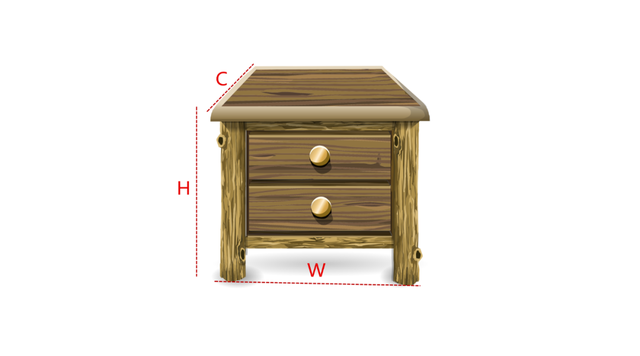 床头柜高度标准尺寸，床头柜尺寸及高度（卧室太小，放不下床头柜怎么办）