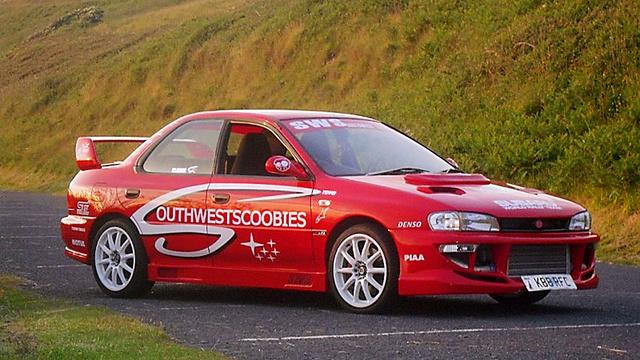 翼豹wrx sti，09款斯巴鲁翼豹2.5twrxsti（<头文字D—藤原文太座驾>）