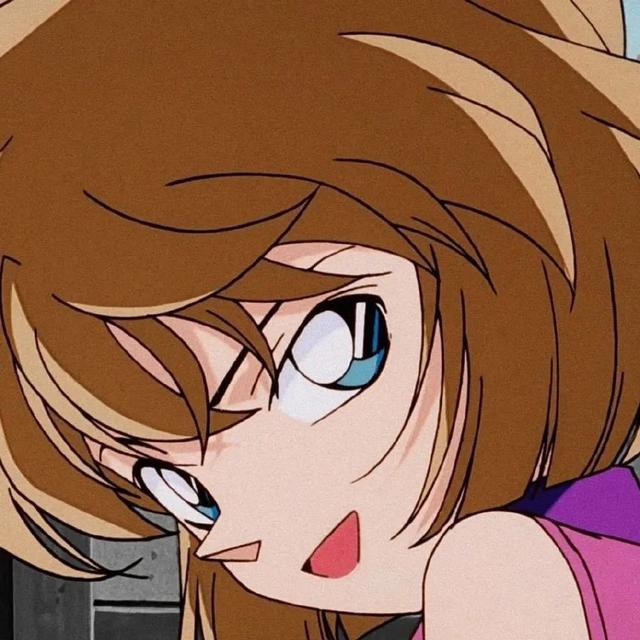 名侦探柯南里面的小哀头像，100张灰原哀头像合集